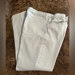 J.Crew 32 Tall Light Green Jeans